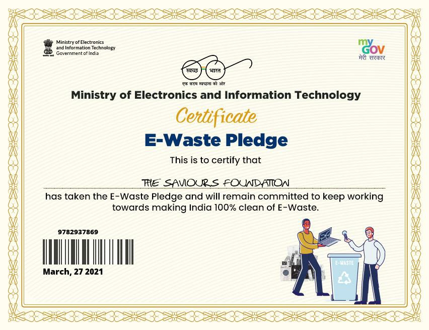 E-Waste Pledge