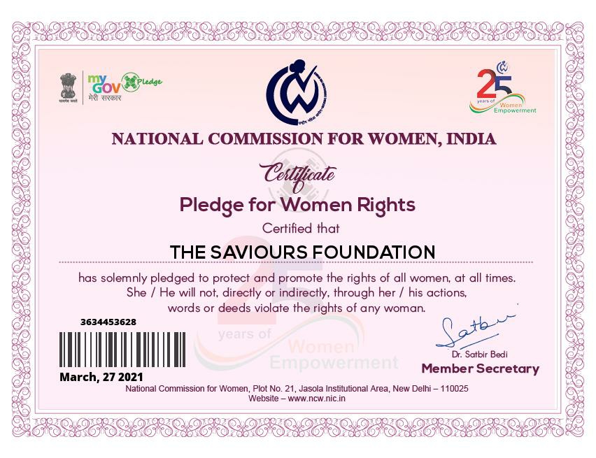 Pledge For Women Rights